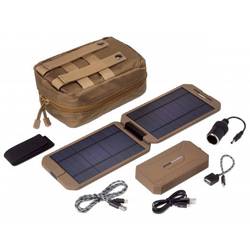 Power Traveller Powerbank Solar Extreme Tactical, PTL-EXT001 TAC solární powerbanka, max. nabíjení 1000 mA, 5 W, 12000 mAh