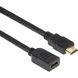 club3D HDMI prodlužovací kabel Zástrčka HDMI-A, Zásuvka HDMI-A 5.00 m černá CAC-1320 4K UHD HDMI kabel