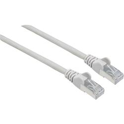 Intellinet 740920 RJ45 síťové kabely, propojovací kabely CAT 6A S/FTP 5.00 m šedá fóliové stínění, stínění pletivem, stíněný, bez halogenů 1 ks