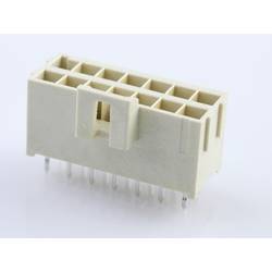 Molex vestavná zásuvková lišta (standardní) Počet pólů 14 Rastr (rozteč): 3.50 mm 1722982114 1 ks Tray