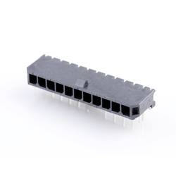 Molex vestavná pinová lišta (standardní) 11, rozteč 3.00 mm, 436501103, 1 ks Tray