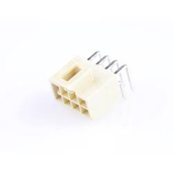 Molex vestavná zásuvková lišta (standardní) Počet pólů 8 Rastr (rozteč): 2.50 mm 1053142308 1 ks Tray