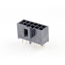 Molex vestavná zásuvková lišta (standardní) Počet pólů 12 Rastr (rozteč): 2.50 mm 1053101212 1 ks Tray