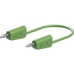 Stäubli LK-4N-S10 měřicí kabel 25 cm zelená 1 ks