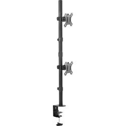 SpeaKa Professional SP-MM-420 2násobný rameno na monitory 33,8 cm (13,3) - 81,3 cm (32) černá naklápěcí + nakláněcí, otočný, nastavitelná výška