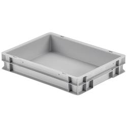 Alutec 75042 plastový box , uzavřený, (š x v x h) 400 x 75 x 300 mm, šedá, 1 ks