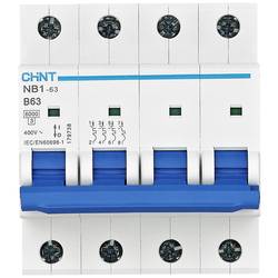 Chint 179735 NB1-63 4P B40 6kA DB elektrický jistič 4pólový 40 A 240 V, 415 V