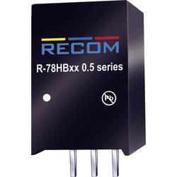 RECOM R-78HB12-0.5 DC/DC měnič napětí do DPS 48 V/DC 12 V/DC 0.5 A 6 W Počet výstupů: 1 x Obsah 1 ks