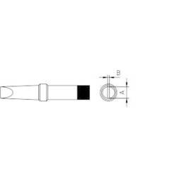 Weller 4PTA6-1 pájecí hrot plochý Velikost hrotů 1.6 mm Obsah 1 ks