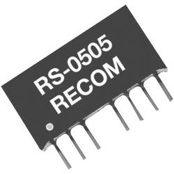 RECOM RS-1212D DC/DC měnič napětí do DPS 12 V/DC 12 V/DC, -12 V/DC 83 mA 2 W Počet výstupů: 2 x Obsah 1 ks