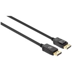 Manhattan DisplayPort kabel Konektor DisplayPort, Konektor DisplayPort 2.00 m černá 353618 8K UHD Kabel DisplayPort