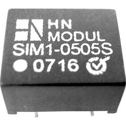 HN Power SIM1-1524S-DIL8 DC/DC měnič napětí do DPS 15 V/DC 24 V/DC 50 mA 1 W Počet výstupů: 1 x Obsah 1 ks