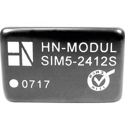 HN Power SIM5-1212D DC/DC měnič napětí do DPS 12 V/DC 12 V/DC, -12 V/DC 125 mA 3 W Počet výstupů: 2 x Obsah 1 ks