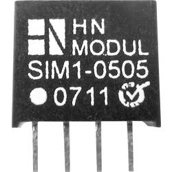 HN Power SIM1-1205-SIL4 DC/DC měnič napětí do DPS 12 V/DC 5 V/DC 200 mA 1 W Počet výstupů: 1 x Obsah 1 ks