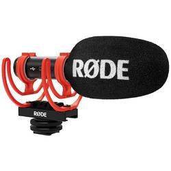 RODE Microphones VideoMIc Go 2 nasazovací USB mikrofon Druh přenosu:USB, kabelový vč. ochrany proti větru Mikrofon TRS (konektor jack 3,5 mm ) USB, kabelový