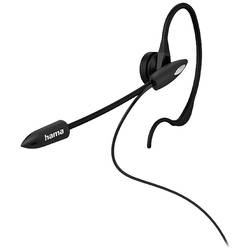 Hama In-Ear-Headset In Ear Headset kabelová, 00201156, mono, černá