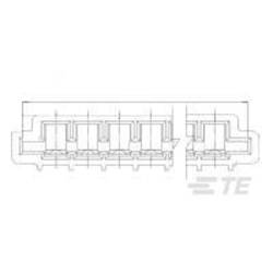 FPC Connectors TE AMP FPC Connectors 6-487509-8 TE Connectivity Množství: 1 ks