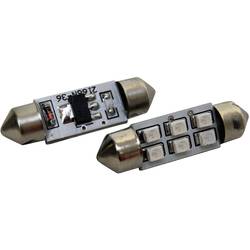 SMD LED sufitka Eufab, 13298, 1 W, S8.5, 36 mm, modrá