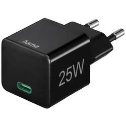 Hama USB nabíječka 25 W vnitřní, do zásuvky (230 V) Výstupní proud (max.) 3000 mA USB-C® Počet výstupů: 1 x