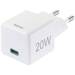 Hama USB nabíječka 20 W vnitřní, do zásuvky (230 V) Výstupní proud (max.) 3000 mA USB-C® Počet výstupů: 1 x