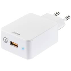 Hama USB nabíječka 19.5 W vnitřní, do zásuvky (230 V) Výstupní proud (max.) 3000 mA USB A Počet výstupů: 1 x