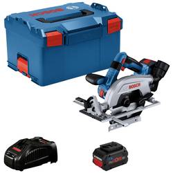 Bosch Professional GKS 18V-57-2 L aku ruční kotoučová pila Hloubka řezu max. (90°) 57 mm vč. 2x aku, vč. nabíječky, kufřík 18 V 5.5 Ah