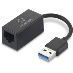 Renkforce RF-4708614 síťový adaptér 1 GBit/s USB 3.2 (Gen 1x1) , LAN (až 1 Gbit/s)