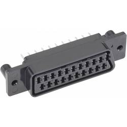 TRU COMPONENTS 1578891 Scart konektor zásuvka, vestavná vertikální černá 1 ks