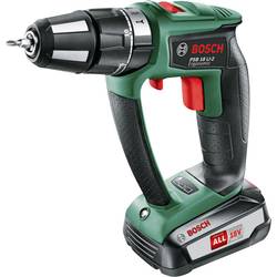 Bosch Home and Garden +PSB 18 LI-2 Ergonomic ohne Akku 2,5 Ah 2cestný-aku příklepový šroubovák