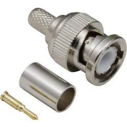 TRU COMPONENTS 1579518 BNC konektor zástrčka, rovná 50 Ω 1 ks