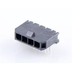 Molex vestavná pinová lišta (standardní) 4, rozteč 3.00 mm, 436500405, 1 ks Tray