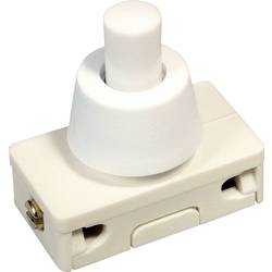 interBär tlačítkový spínač 250 V/AC 2 A 1x vyp/zap s aretací (d x š) 25 mm x 14 mm 1 ks