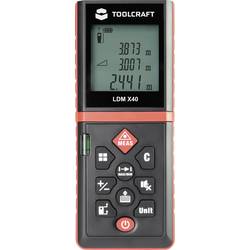 TOOLCRAFT LDM X40 laserový měřič vzdálenosti 40 m