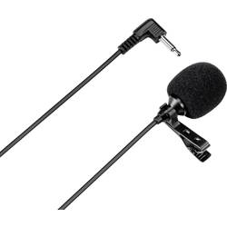 Renkforce RF-MIC-160 nasazovací řečnický mikrofon Druh přenosu:analogový vč. svorky na mikrofon (jack 3,5 mm) analogový