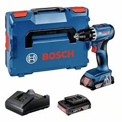 Bosch Professional GSR 18V-45 aku vrtací šroubovák, 18 V, 2.0 Ah Li-Ion vč. 2x aku, vč. nabíječky, kufřík, 06019K3203