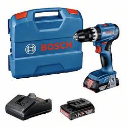 Bosch Professional GSB 18V-45 aku vrtací šroubovák 18 V, 2.0 Ah Li-Ion, 06019K3302, vč. 2x aku, vč. nabíječky, kufřík