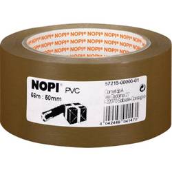 Nopi 57215-00000-01 57215-00000 balicí lepicí páska Nopi® hnědá (d x š) 66 m x 50 mm 1 ks