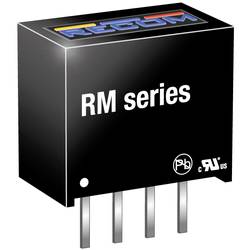 RECOM RM-123.3S DC/DC měnič napětí do DPS 3.3 76 mA 0.25 W Počet výstupů: 1 x Obsah 1 ks