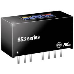 RECOM RS3-1205S/H3 DC/DC měnič napětí do DPS 5 600 mA 3 W Počet výstupů: 1 x Obsah 1 ks