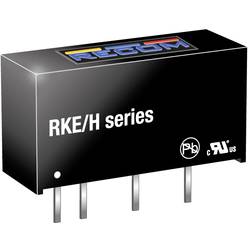 RECOM RKE-1205S/H DC/DC měnič napětí do DPS 5 200 mA 1 W Počet výstupů: 1 x Obsah 1 ks