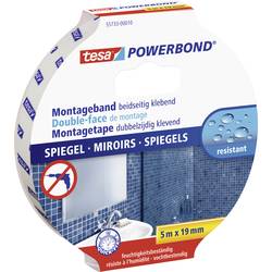 tesa MIRROR 55733-00010-04 montážní páska tesa® POWERBOND bílá (d x š) 5 m x 19 mm 1 ks