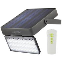 Sygonix SY-5275988 venkovní solární nástěnné osvětlení, SMD LED, 30 W, neutrální bílá, černá