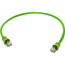 Telegärtner 100008837 RJ45 síťové kabely, propojovací kabely CAT 6 S/FTP 7.50 m žlutá, zelená 1 ks