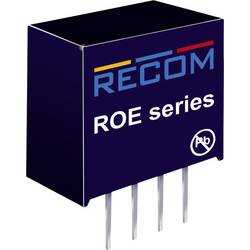 RECOM ROE-0505S DC/DC měnič napětí do DPS 5 V/DC 5 V/DC 200 mA 1 W Počet výstupů: 1 x Obsah 1 ks