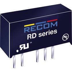 RECOM RD-0505D DC/DC měnič napětí do DPS 5 V/DC 5 V/DC, -5 V/DC 200 mA 2 W Počet výstupů: 2 x Obsah 1 ks