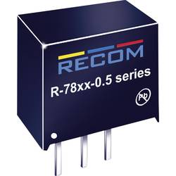 RECOM R-786.5-0.5 DC/DC měnič napětí do DPS 6.5 V/DC 0.5 A 3.75 W Počet výstupů: 1 x Obsah 1 ks