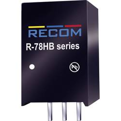 RECOM R-78HB24-0.3 DC/DC měnič napětí do DPS 72 V/DC 24 V/DC 0.3 A 7.2 W Počet výstupů: 1 x Obsah 1 ks