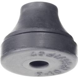 PB Fastener 1104-CR-SW kabelová průchodka Průměr svorky (max.) 20 mm Tloušťka montážní desky (max.) 4 mm chloroprenový kaučuk černá 1 ks