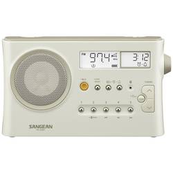 Sangean PR-D4 BT A500491 stolní rádio, FM, AM, AM, FM, Bluetooth, pastelová krémově bílá (mat)