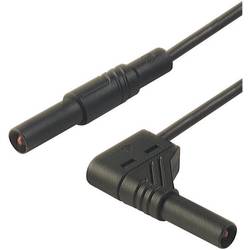 SKS Hirschmann MLS WG 50/2,5 sw bezpečnostní měřicí kabely lamelová zástrčka 4 mm lamelová zástrčka 4 mm 0.50 m černá 1 ks